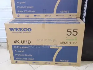 Weeco 55 Inchi Double Glass Smart 2025 Tv