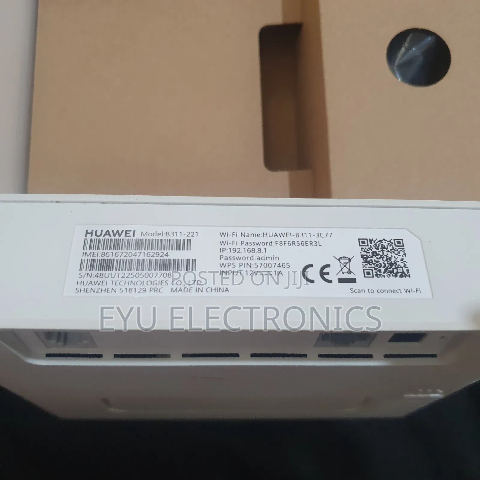 Huwawei Sim Wifi / በሲም የሚሰራ የቤት ዋይፋይ