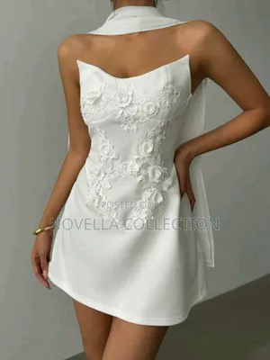 Women's White Dress (Available on Hand)