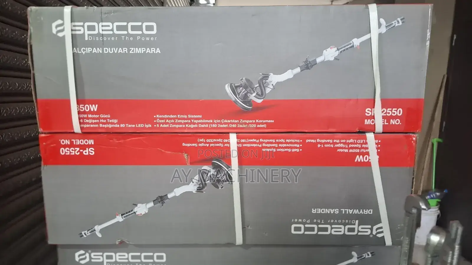 Specco Drywall Sander የግድግዳ ማሻ Turkey Brand