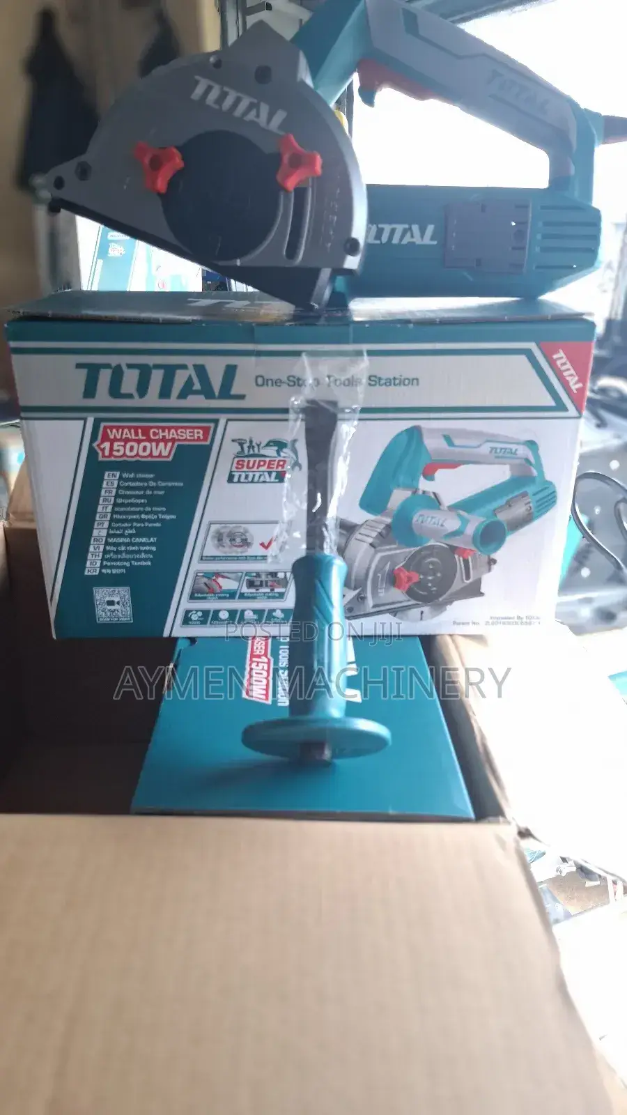 Total Wallchaser 1500w የግድግዳ መሠንጠቂያ