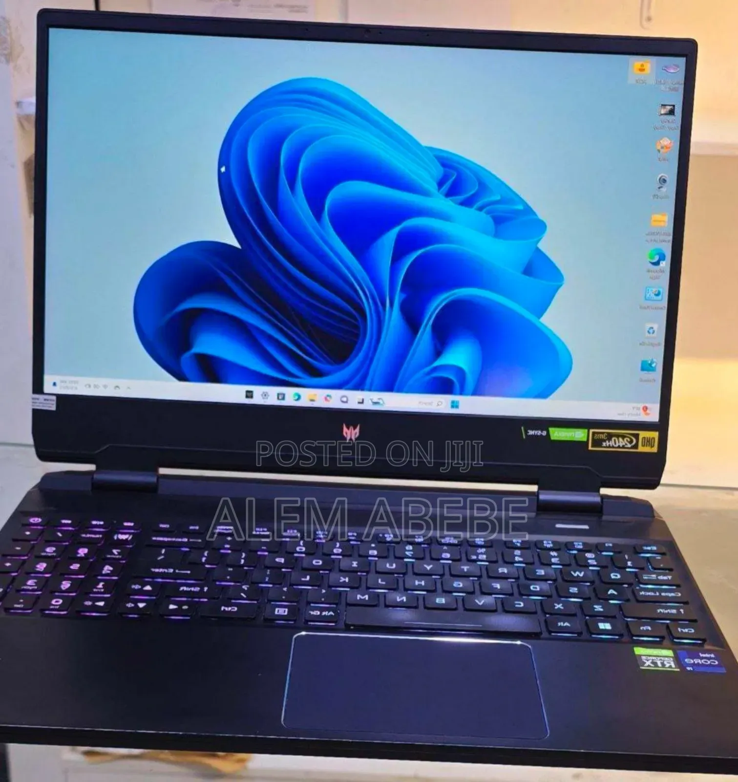 New Laptop Acer Predator 15 16GB Intel Core I9 SSD 1T