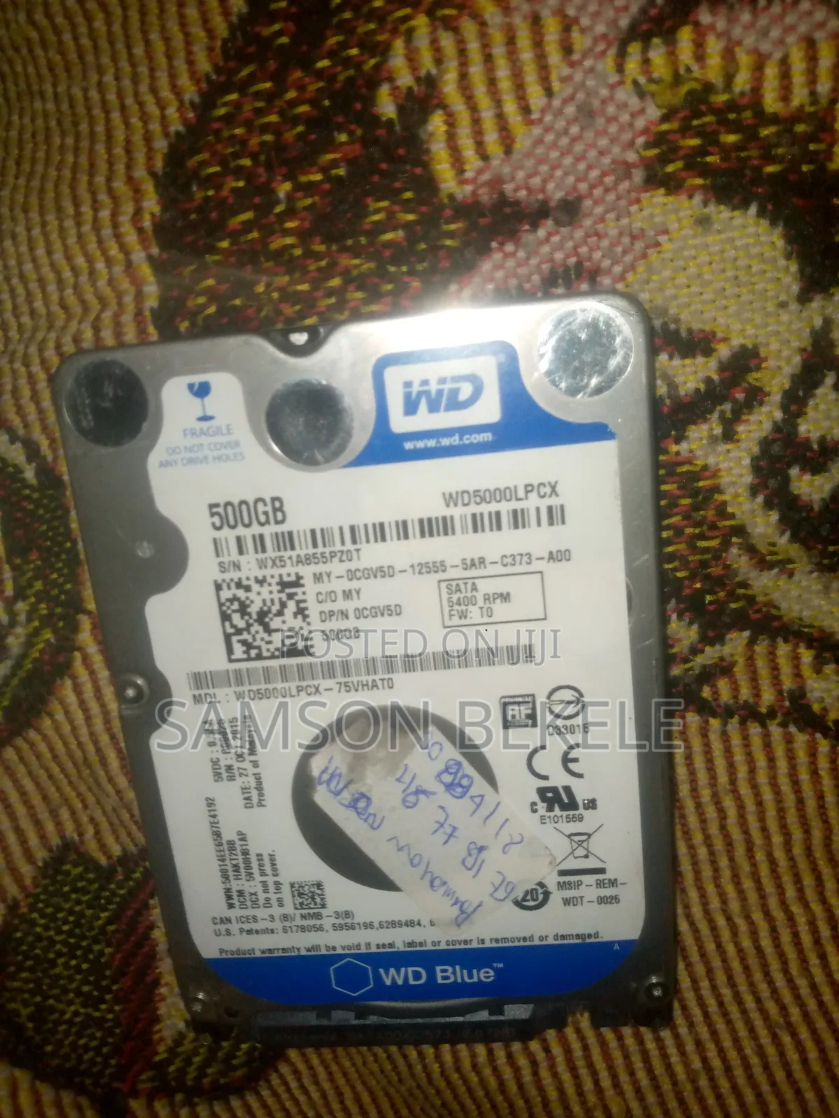 Hard Disc 500 Gb