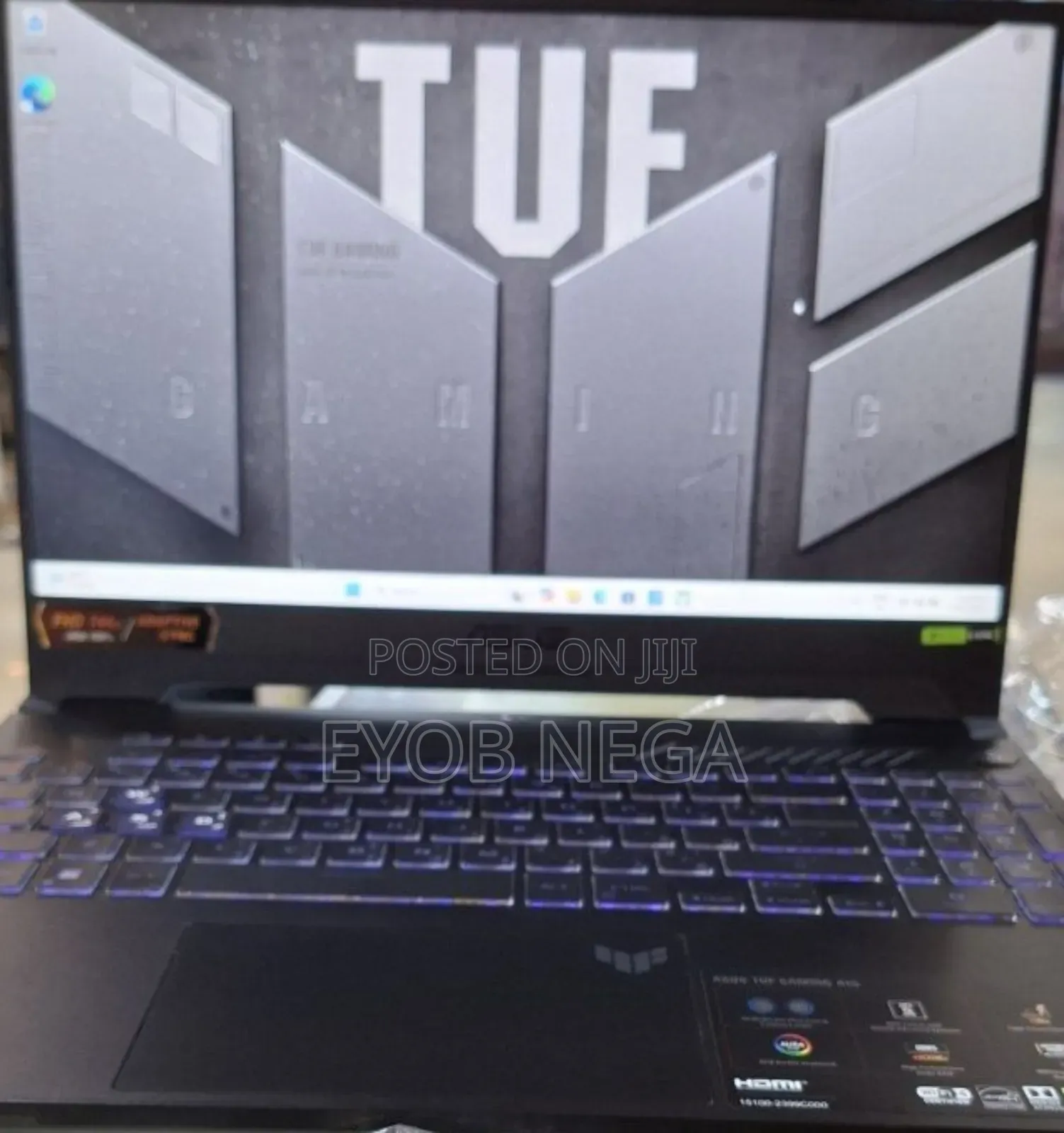 New Laptop Asus TUF Gaming A15 16GB AMD Ryzen 7 SSD 512GB