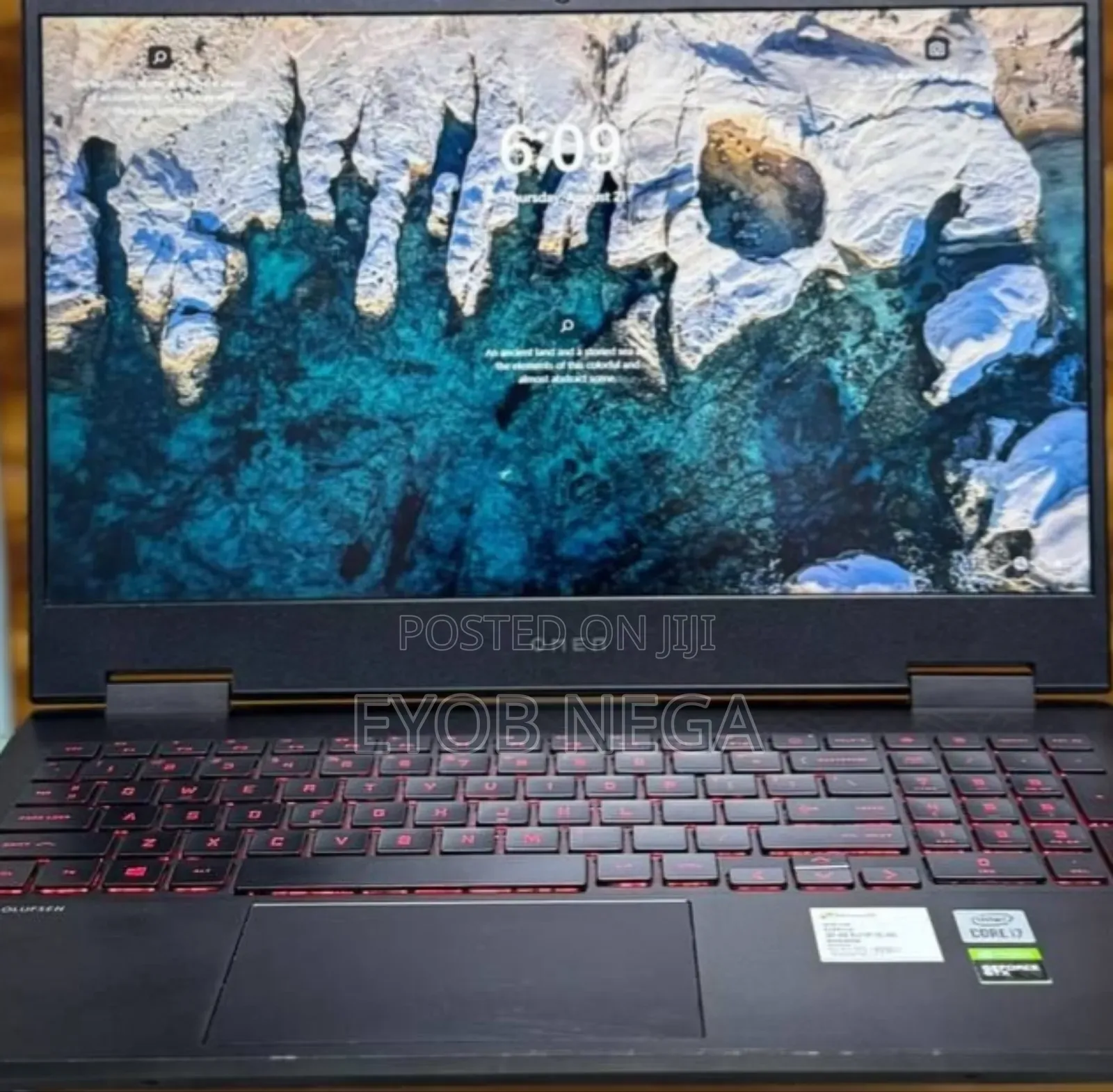 New Laptop HP Omen 15 16GB Intel Core I7 SSD 512GB