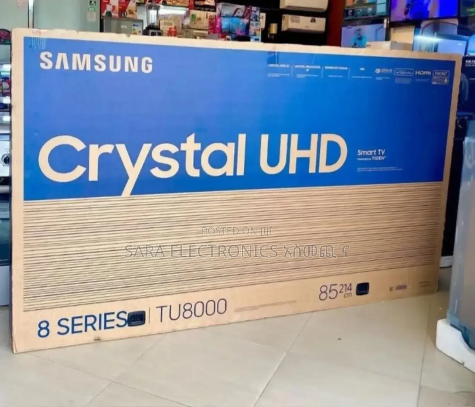 Smasung 85" 8 Series Crystal Uhd Tv