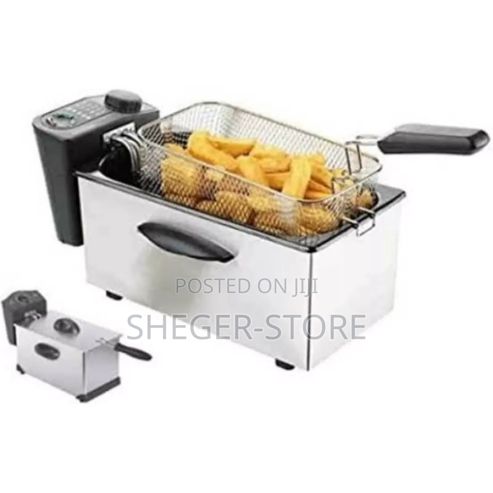 Sokani Stainless Steel Deep Fryer – 3.5l Capacity