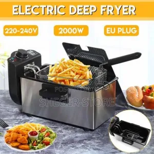 Sokani Stainless Steel Deep Fryer – 3.5l Capacity