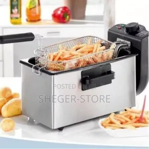 Sokani Stainless Steel Deep Fryer – 3.5l Capacity