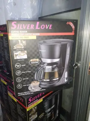 Silver Love Electrical Coffee Maker