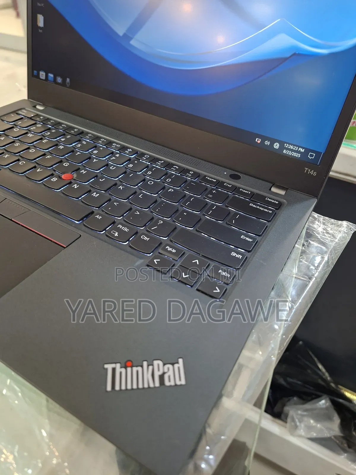 New Laptop Lenovo ThinkPad T14s G4 32GB Intel Core I7 SSD 512GB