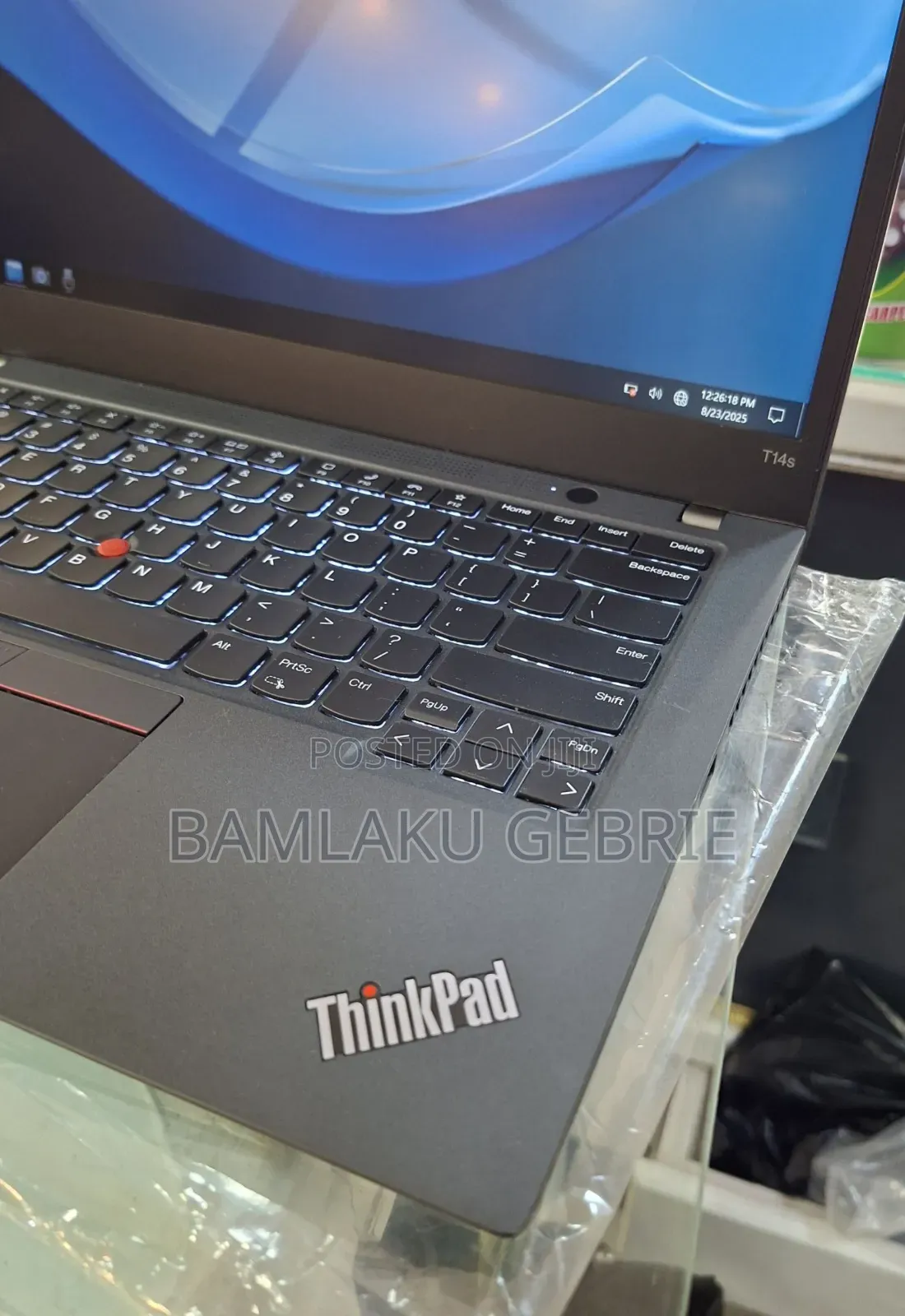 New Laptop Lenovo Thinkpad T14s Gen 1 32GB Intel Core I7 SSD 512GB