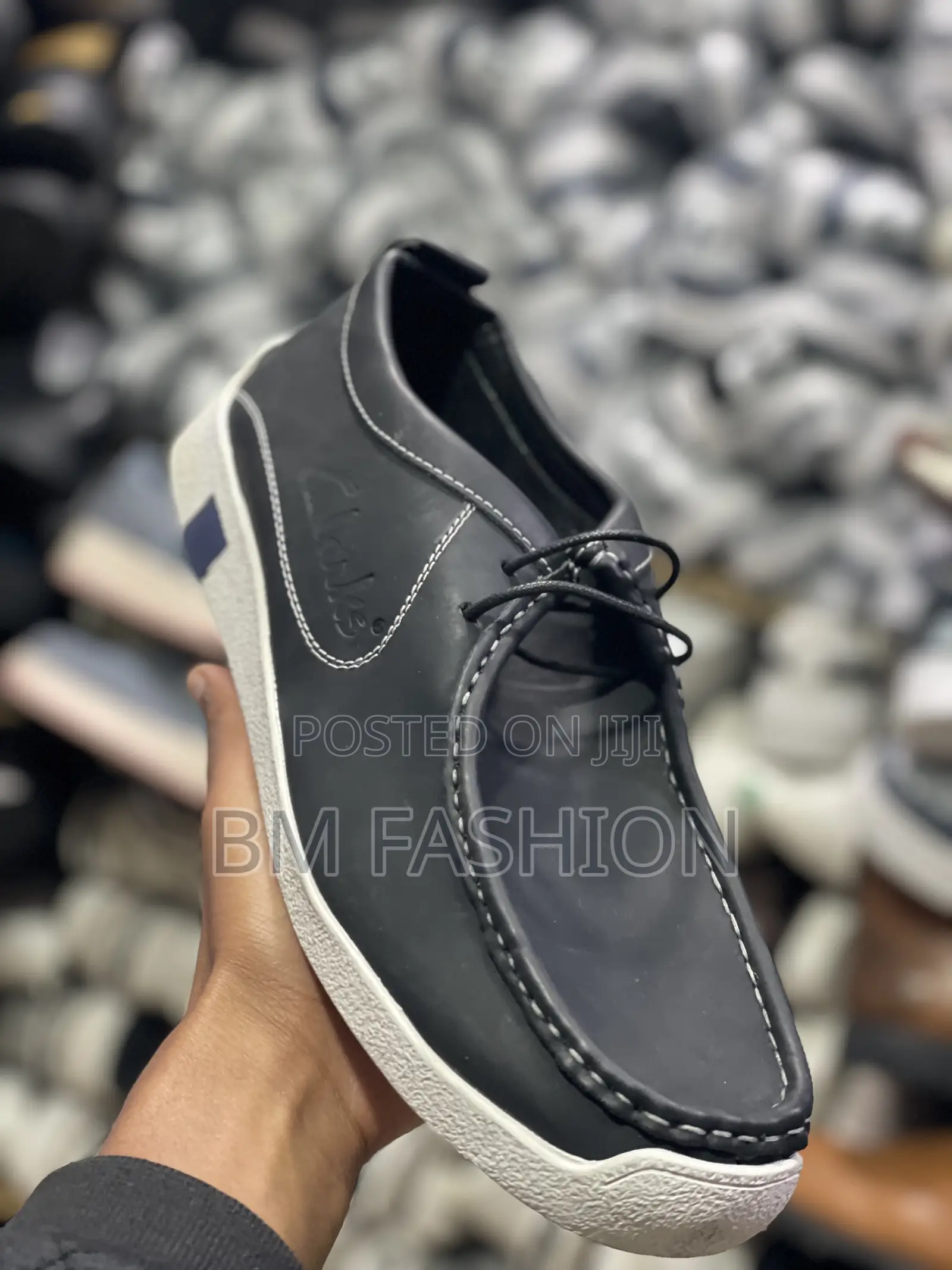 Clarks Black Loafers Quality Classic Shoes