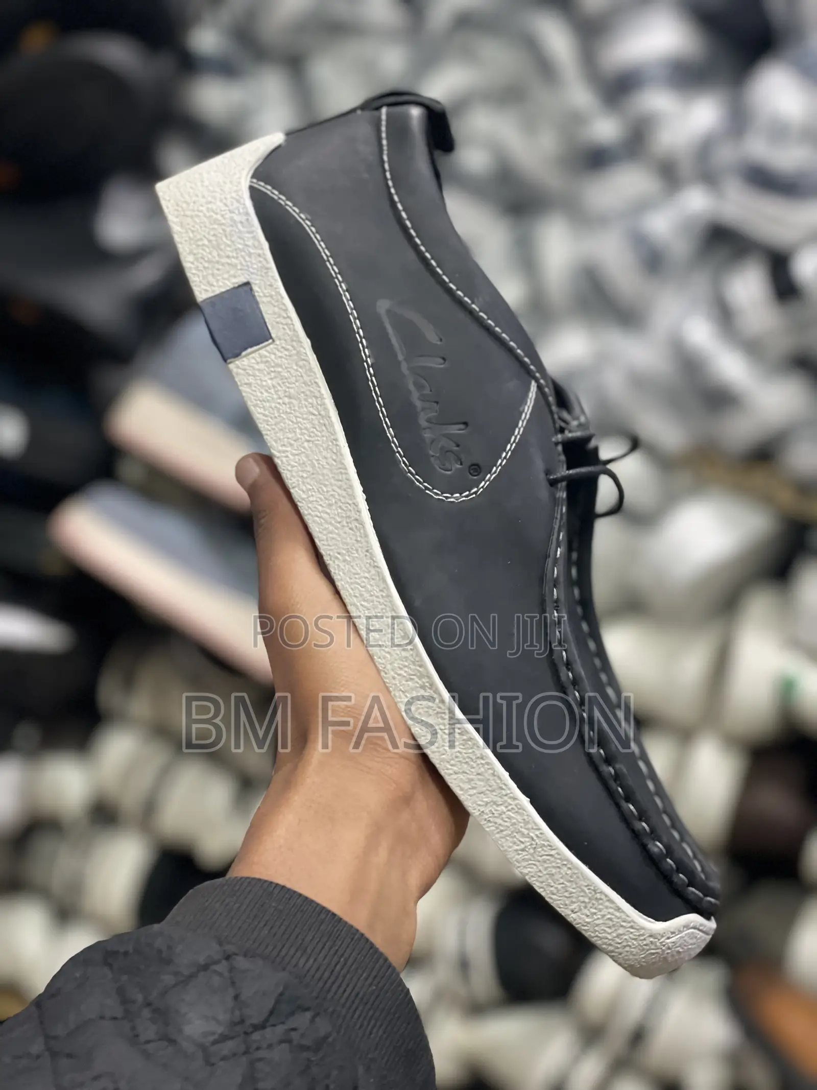 Clarks Black Loafers Quality Classic Shoes