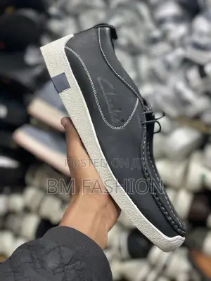 Photo - Clarks Black Loafers Quality Classic Shoes