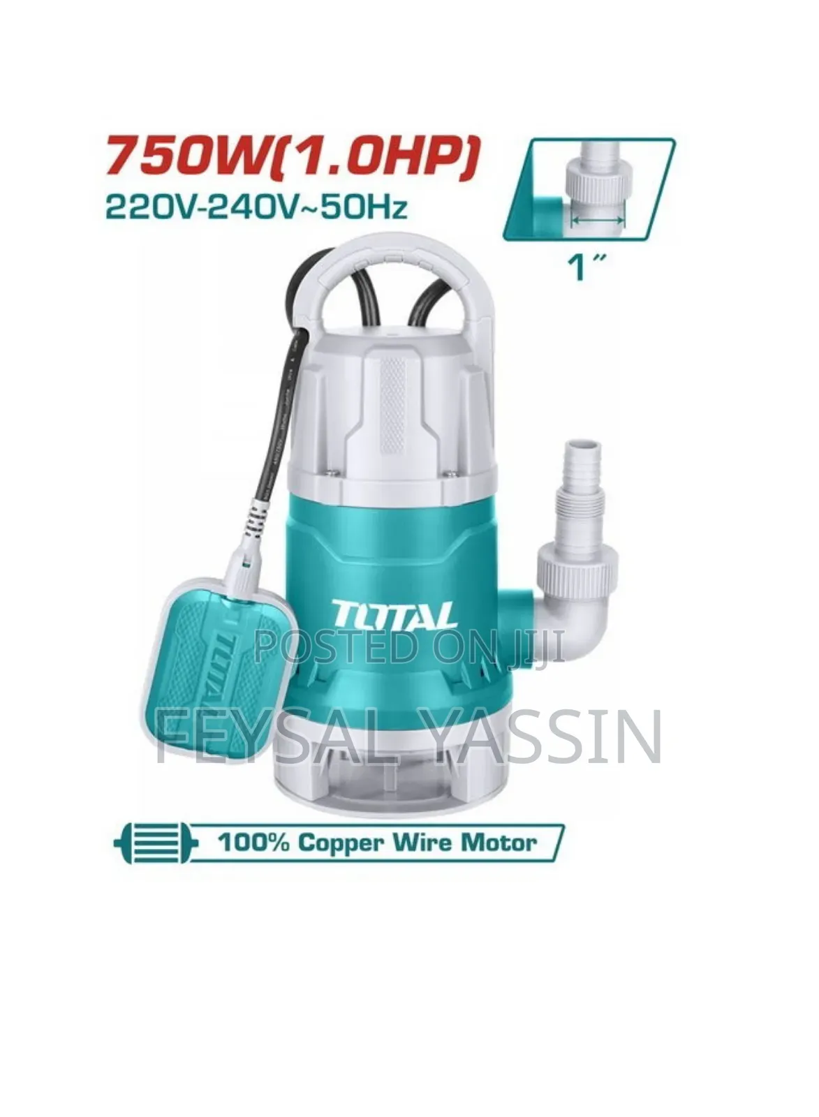 Submersible Pump 750w