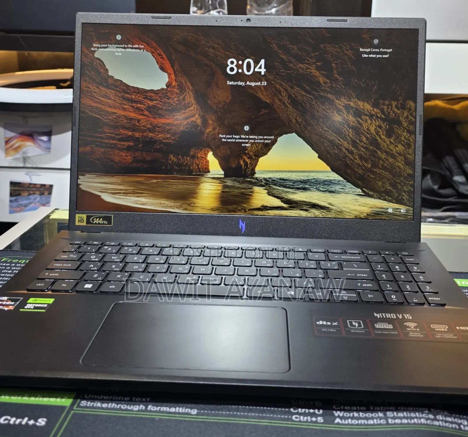 New Laptop Acer 16GB AMD Ryzen 7 SSD 1T