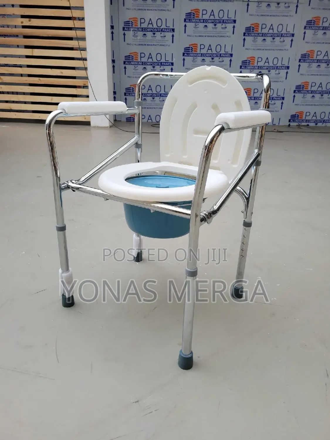 Pot×Popo Chair觸፬commode Chair€€Popo Potty Chair陰፼easy to Use and Clean