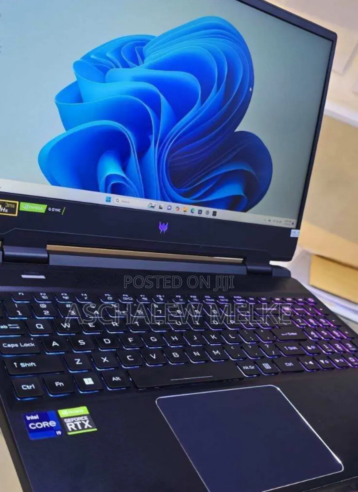 New Laptop Acer Predator Helios 300 16GB Intel Core I9 HDD+SSD 1T