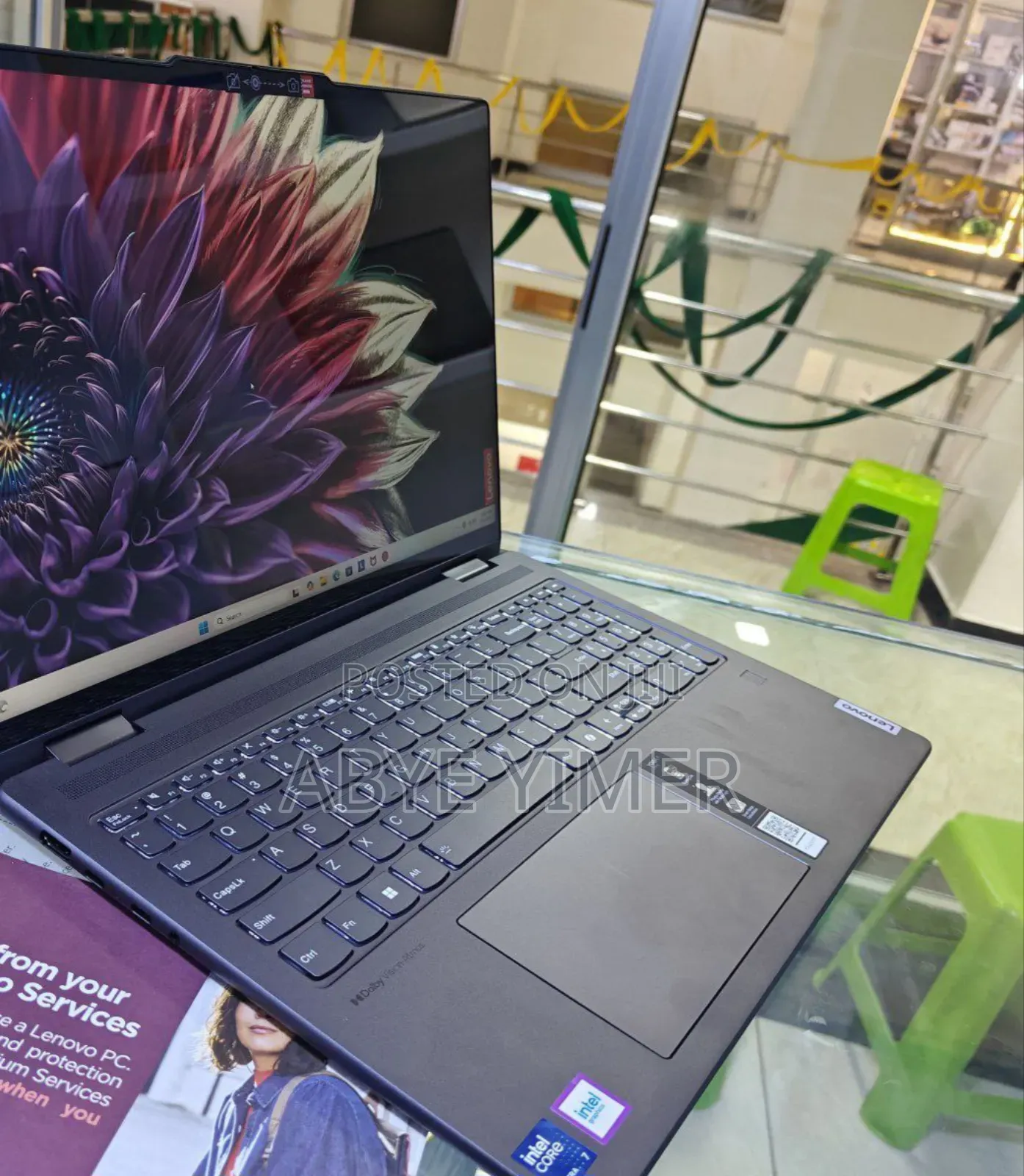 New Laptop Lenovo Yoga 7i 16GB Intel Core Ultra 7 SSD 1T