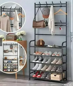Simple Floor Clothes Rack