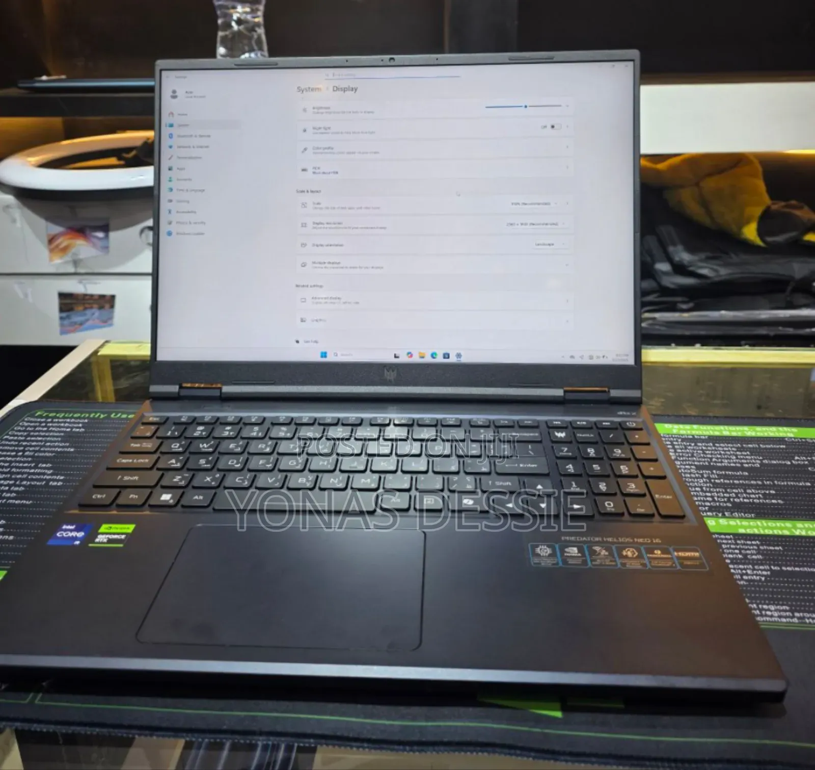 New Laptop Acer Predator Helios Neo 16 16GB Intel Core i9 SSD 1T