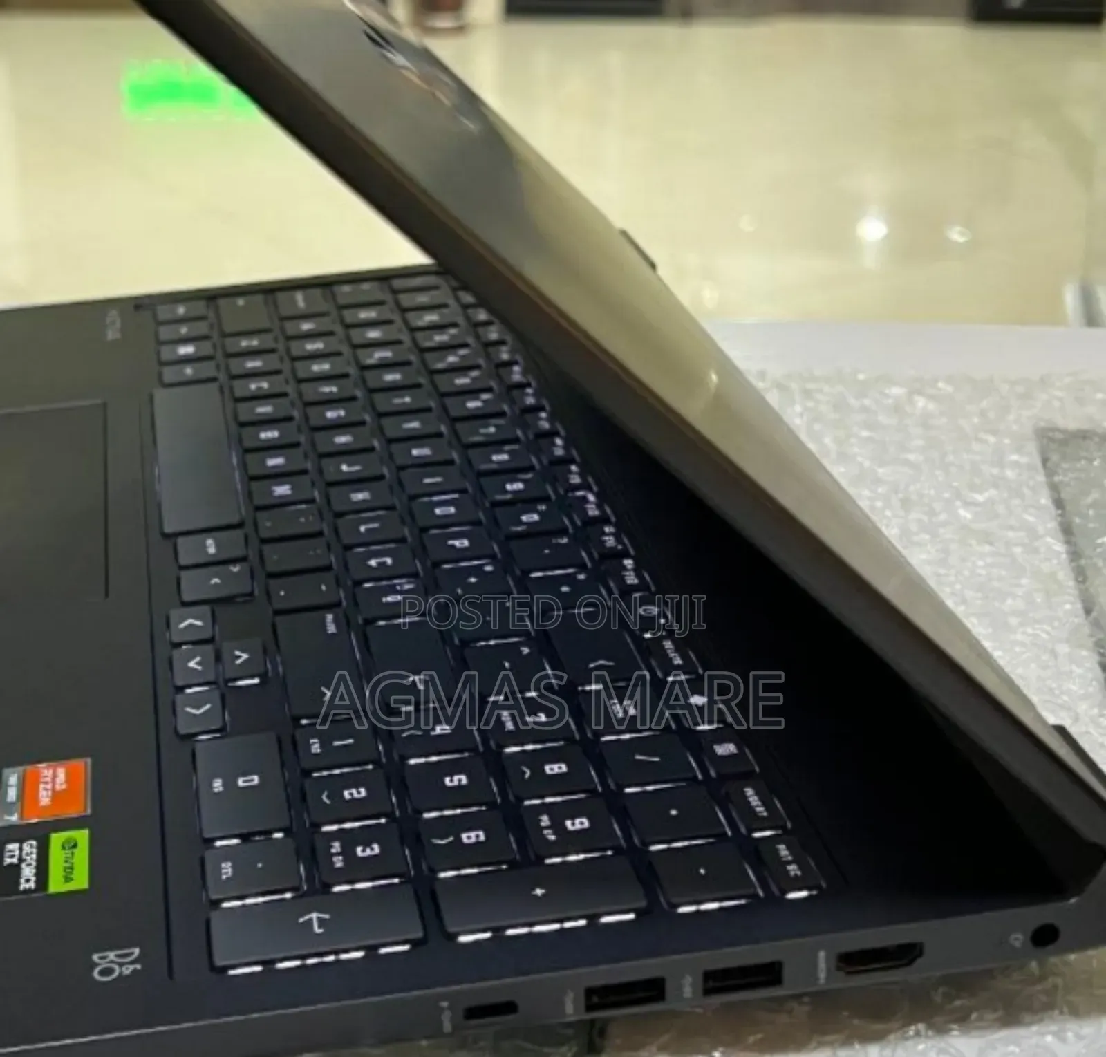 New Laptop HP Victus 15 16GB AMD Ryzen 7 SSD 1T