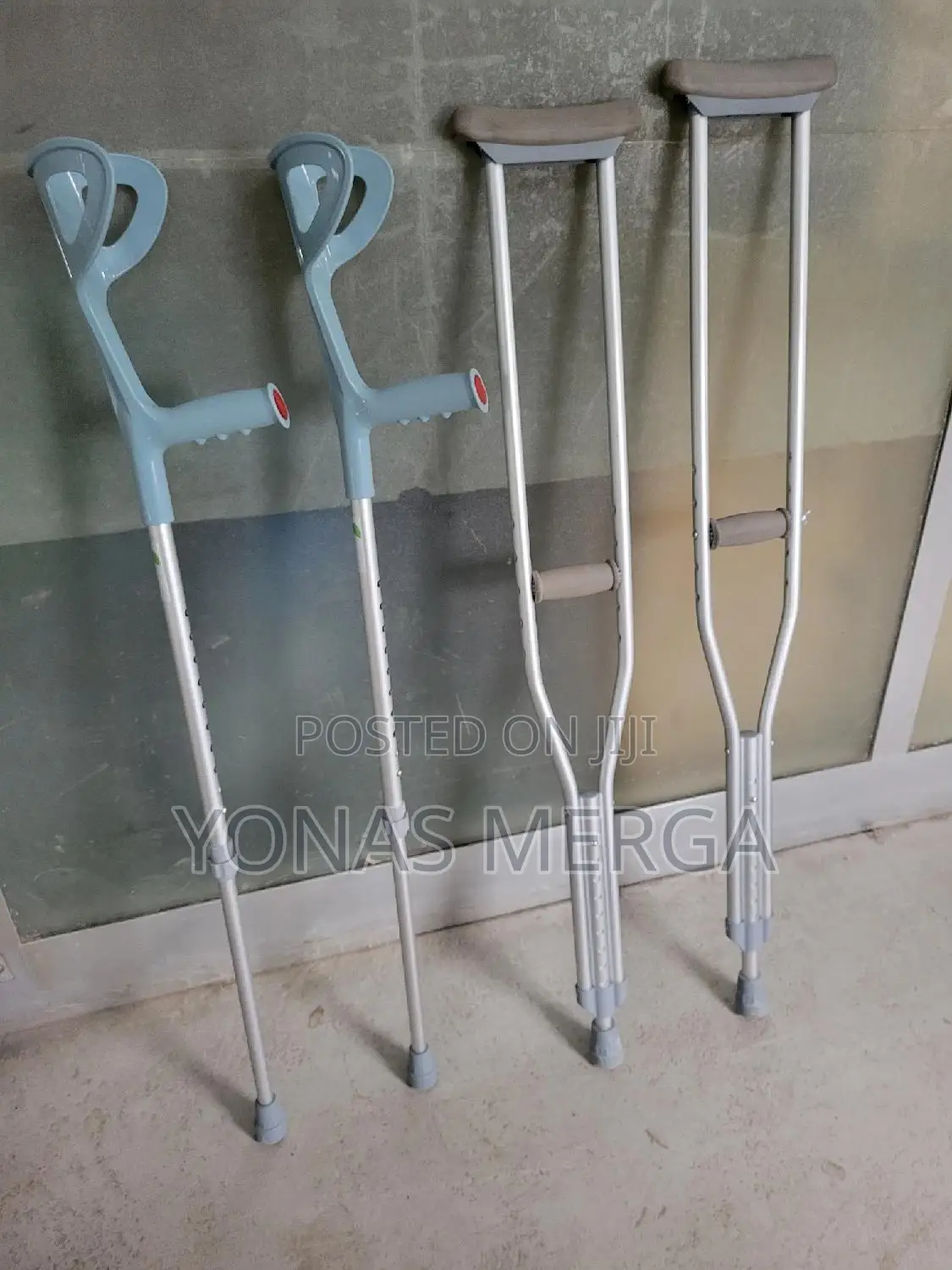Crutches*፵crutches65elbow Crutches並፪suitable for Adult With Leg Injury