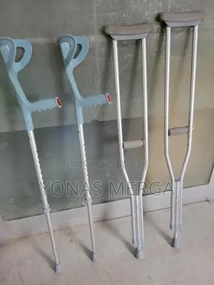 Photo - Axillary Crutches惡፵under Arm Crutches Pair電፴elbow Crutches罽፭injuries