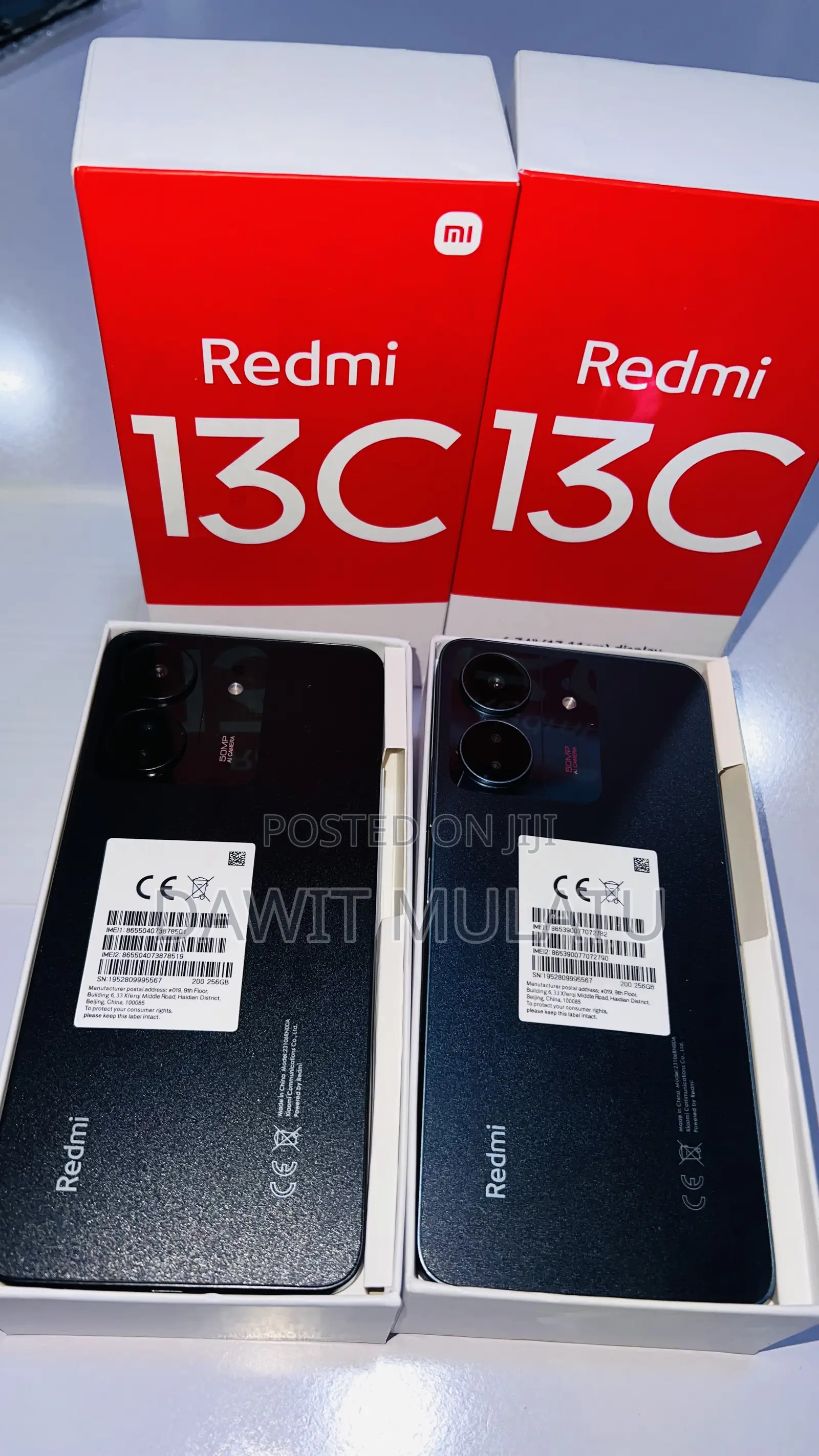 New Xiaomi Redmi 13C 256 GB Black