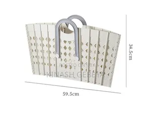 Modern Foldable Storage Basket(ተጣጣፊ ዘንቢል)