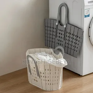 Modern Foldable Storage Basket(ተጣጣፊ ዘንቢል)