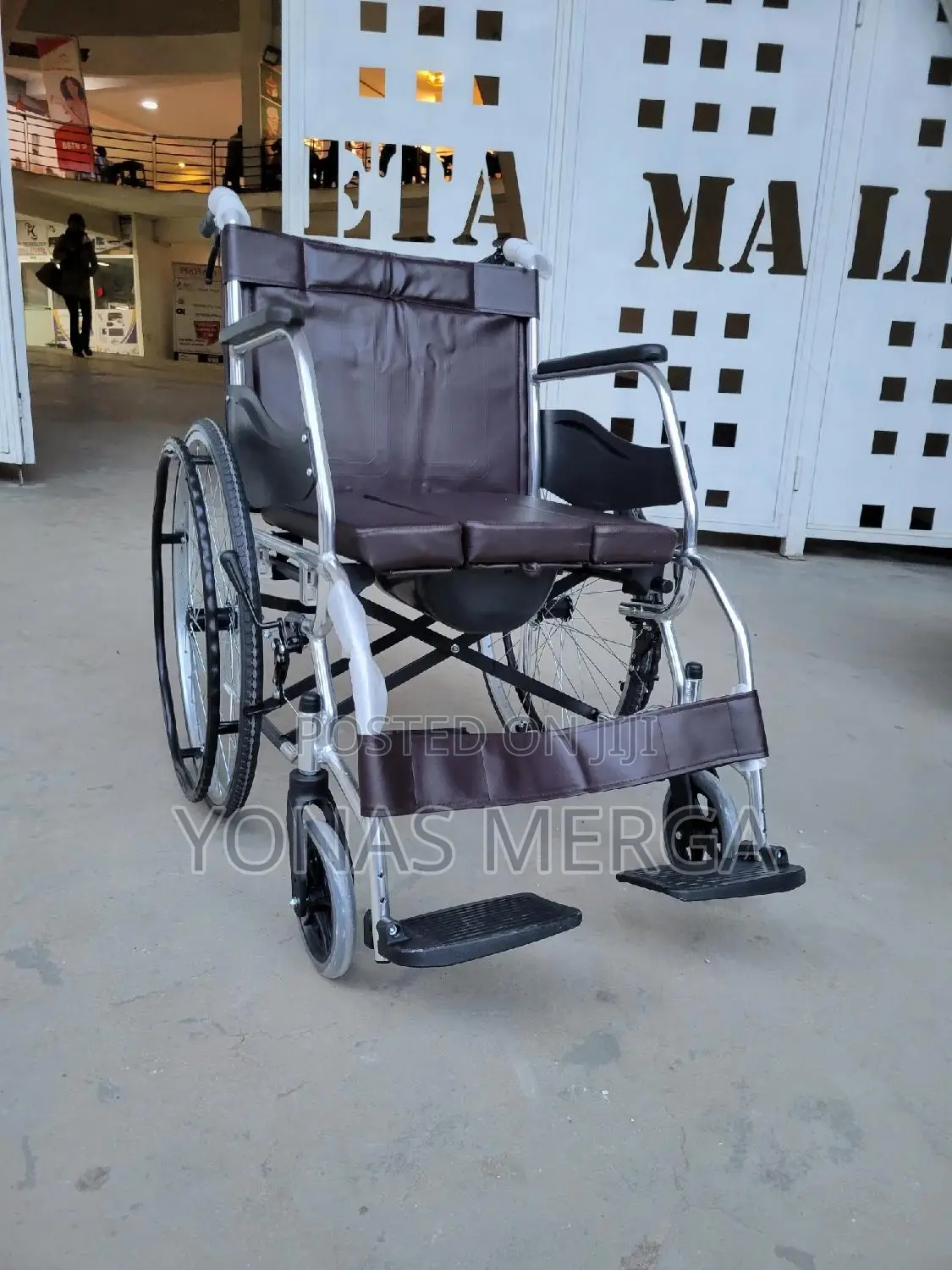 Leather+Toilet Wheelchair陰፫washable Wheelchair斷፶wheelchair00wheelchair