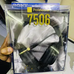 Photo - Sony 7506 Professional Headphone