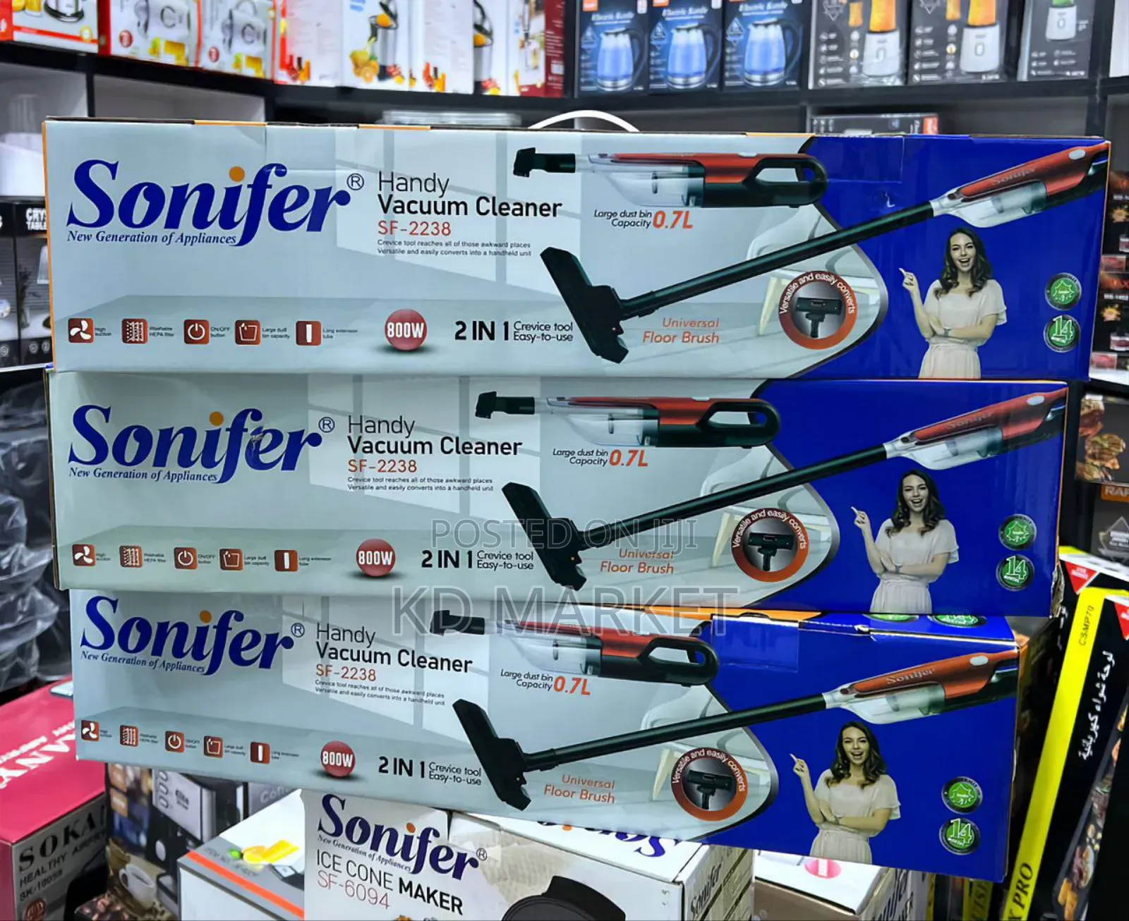 Handy Vacuum Cleaner (2-in-1 Handheld)