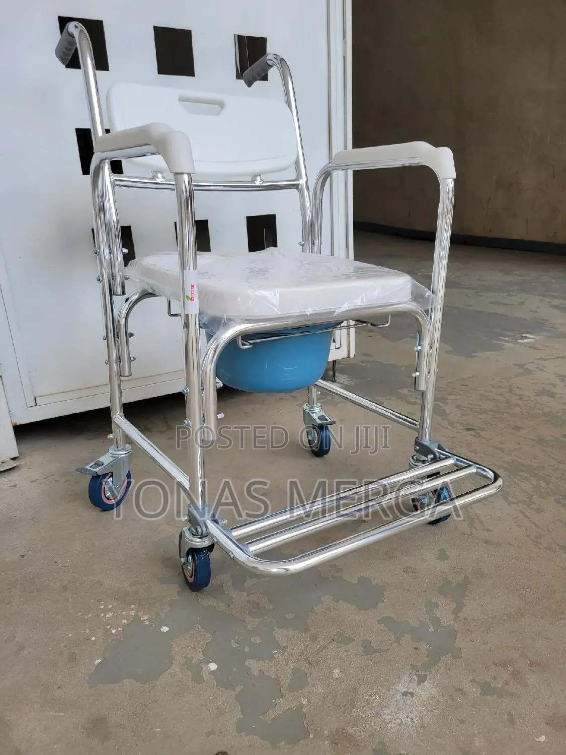 Shower Chair Commode歡፯toilet Chair倉§0斡clip-on Seat,Easy Cleaning