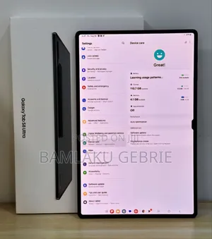 New Samsung Galaxy Tab S8 Ultra 256 GB Black