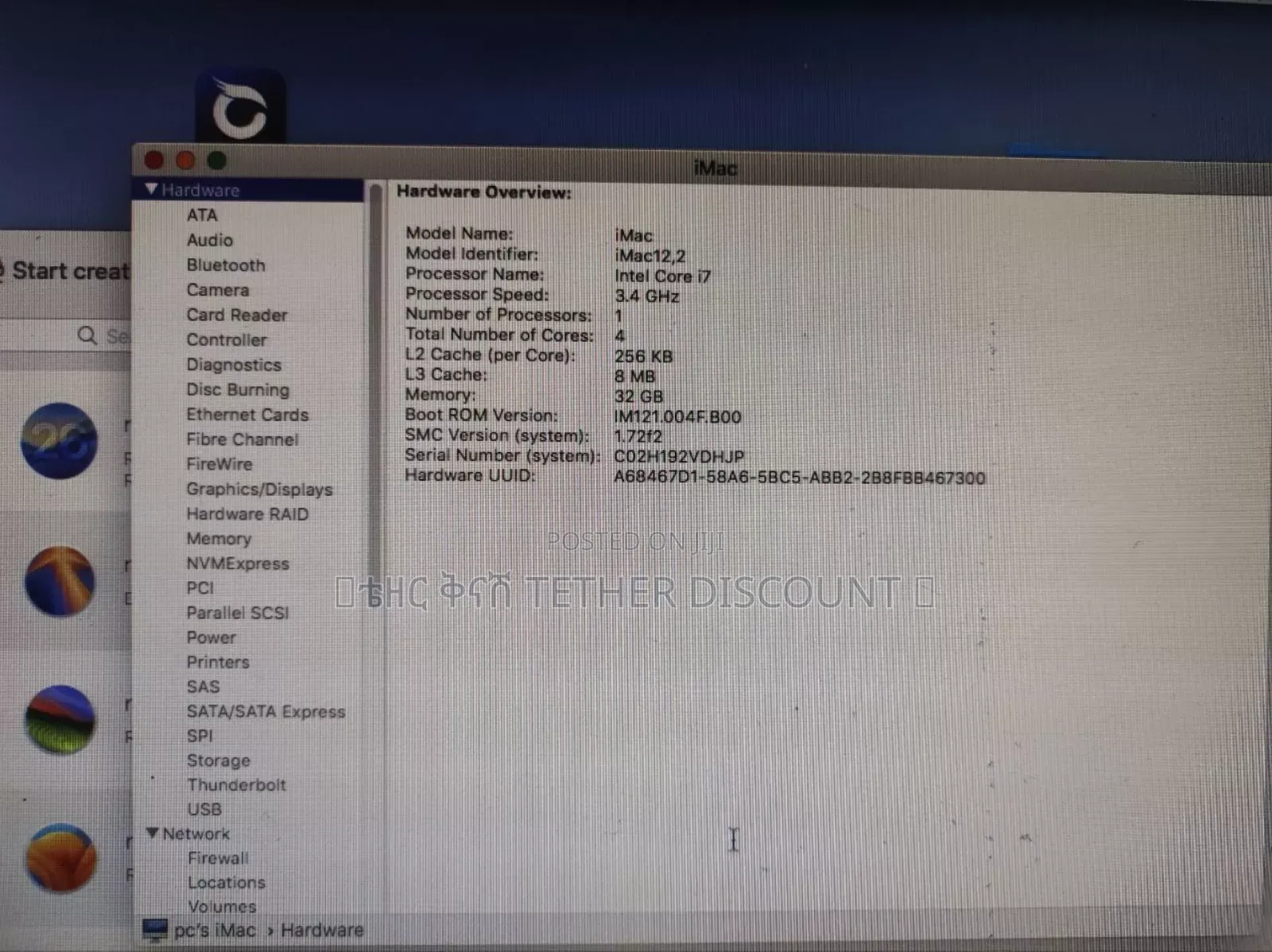 New Desktop Computer Apple iMac 18GB Intel Core I7 SSD 512GB