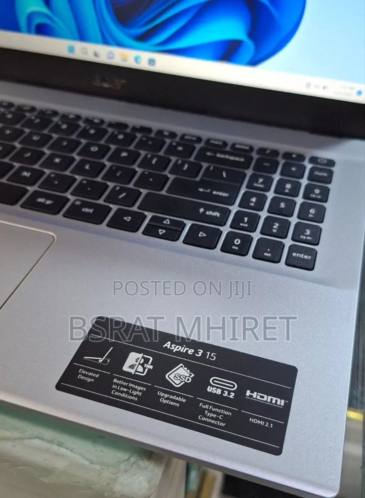 New Laptop Acer Aspire 3 16GB AMD Ryzen 7 SSD 512GB