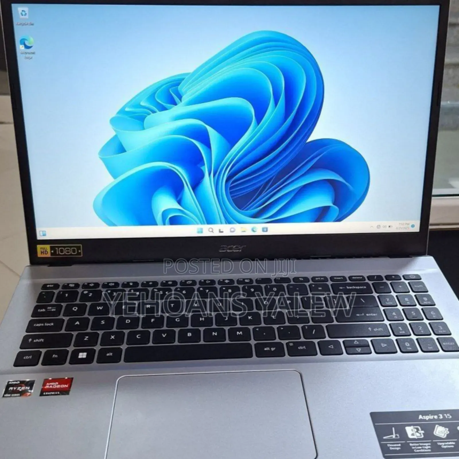 New Laptop Acer Aspire 3 16GB AMD Ryzen 7 SSD 512GB