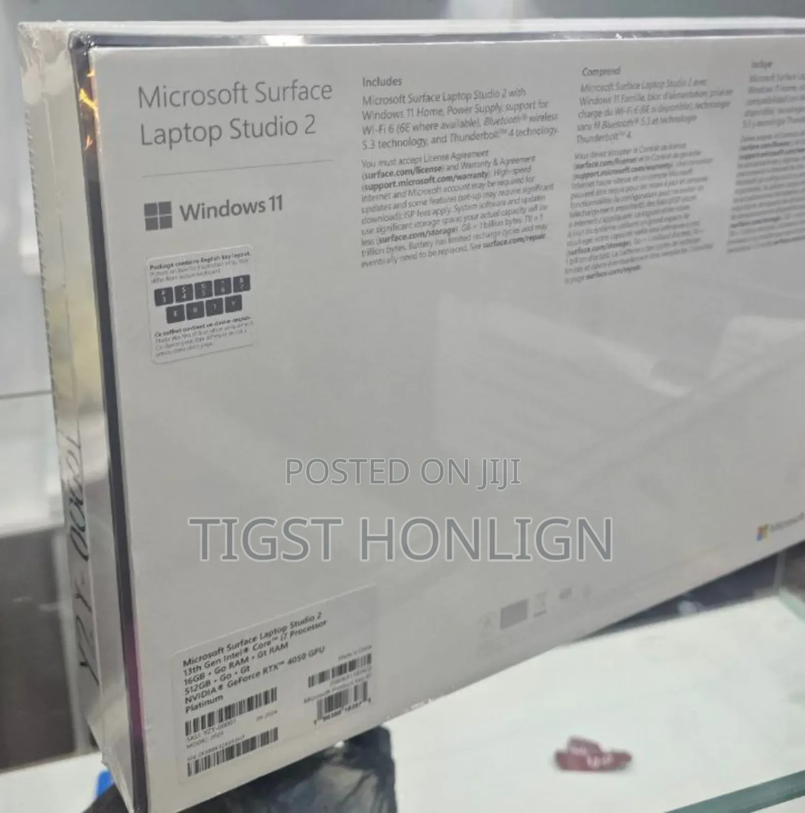 New Microsoft Surface Laptop Studio 2 16GB Intel Core i7 SSD 512GB