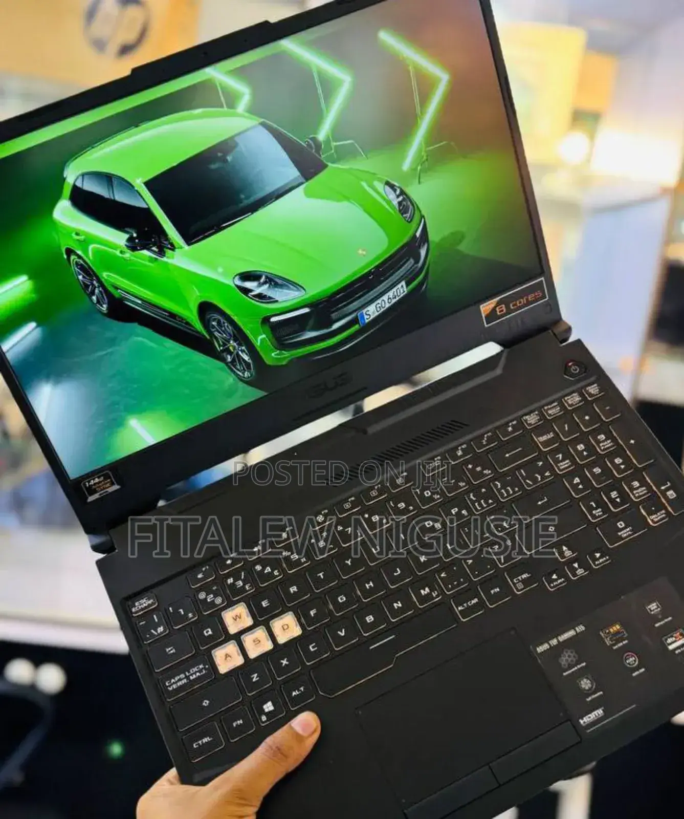 New Laptop Asus TUF Gaming A15 16GB AMD Ryzen 9 SSD 512GB