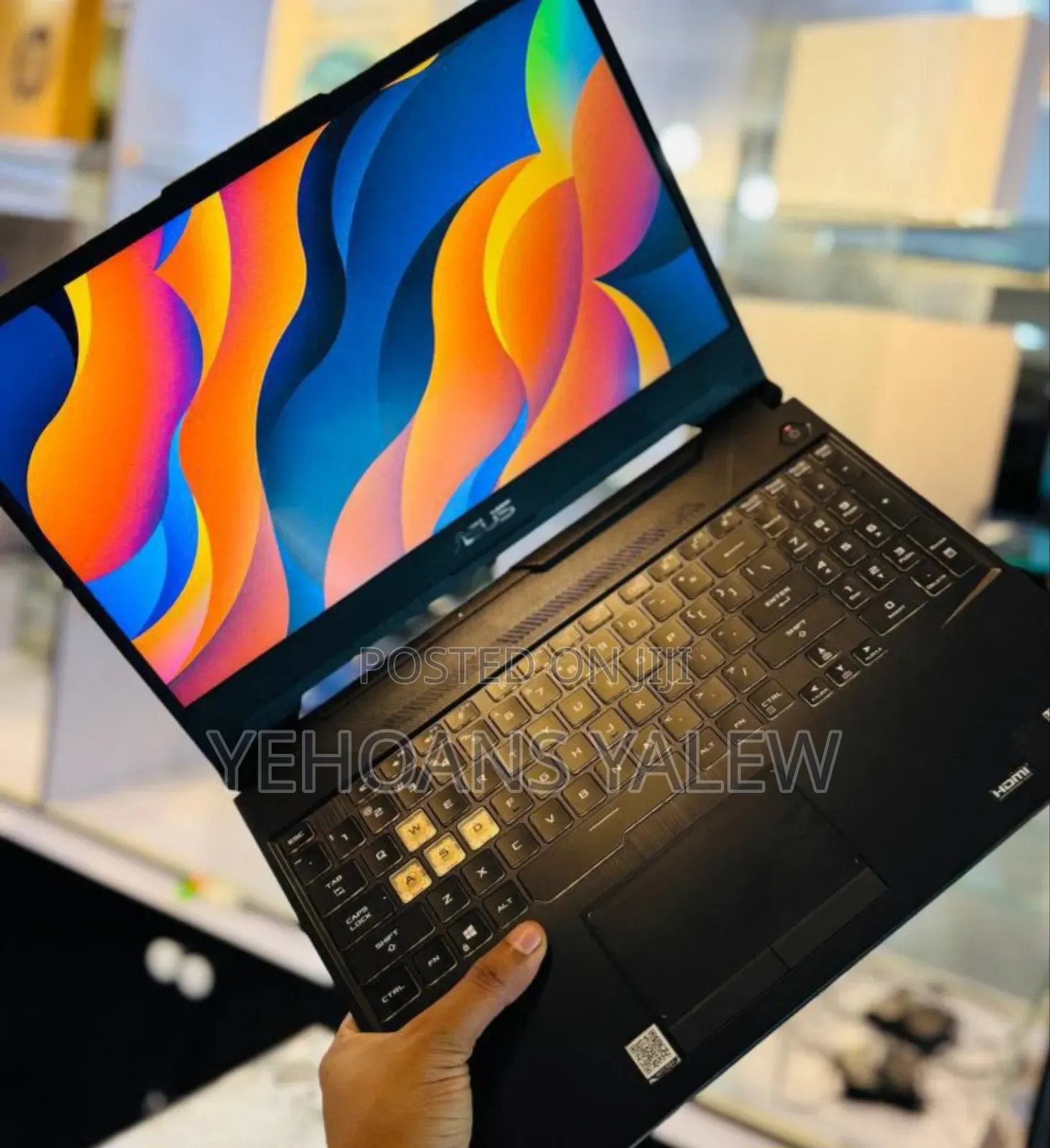 New Laptop Asus TUF Gaming A15 16GB AMD Ryzen 7 SSD 512GB