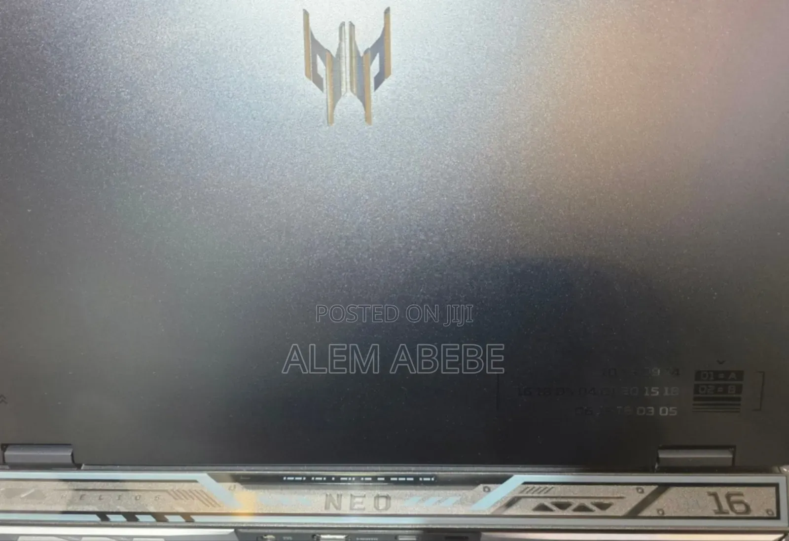 New Laptop Acer Predator Helios Neo 16 16GB Intel Core I9 SSD 1T