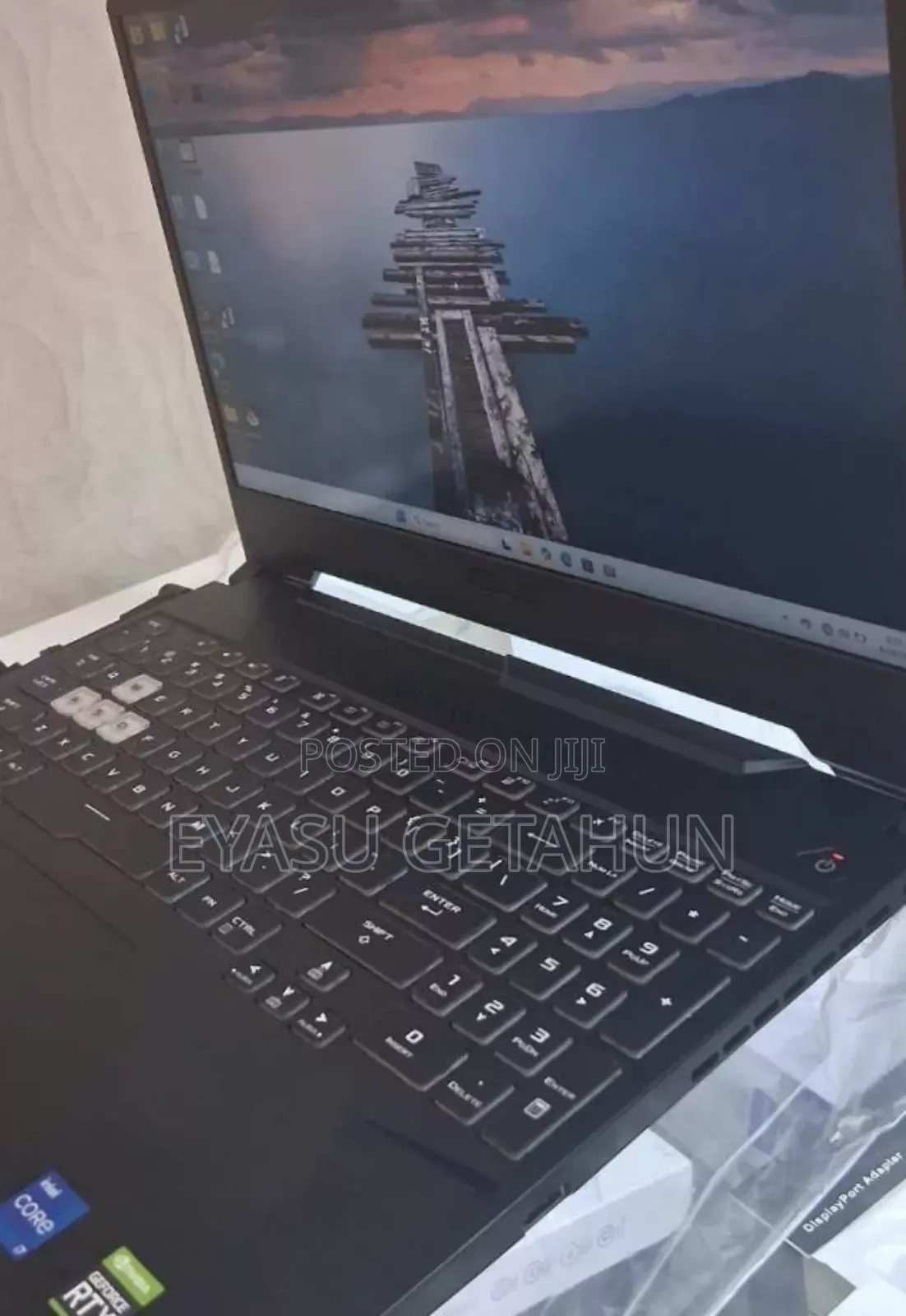 New Laptop Asus TUF Dash F15 16GB Intel Core i7 SSD 512GB