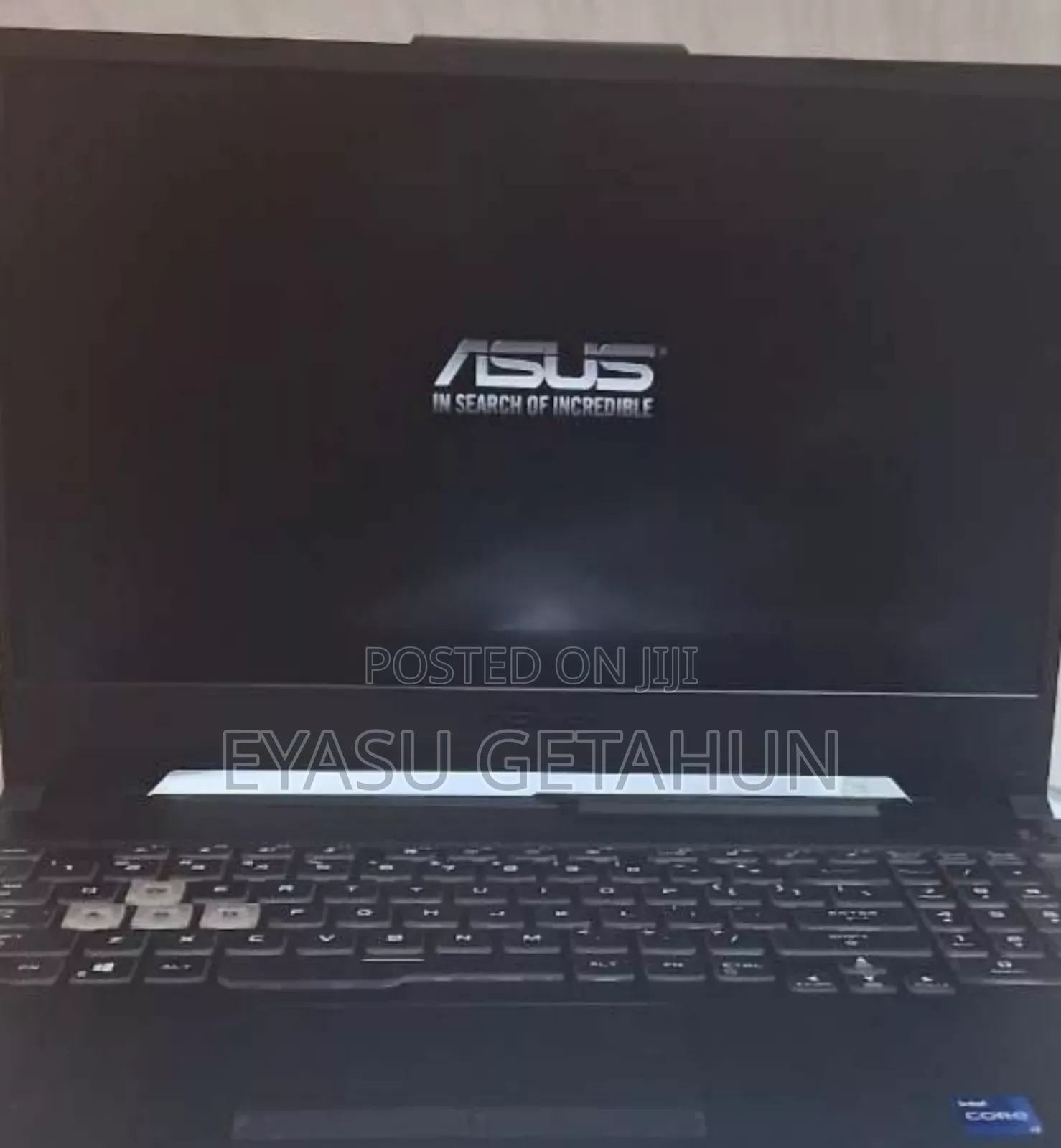New Laptop Asus TUF Dash F15 16GB Intel Core i7 SSD 512GB