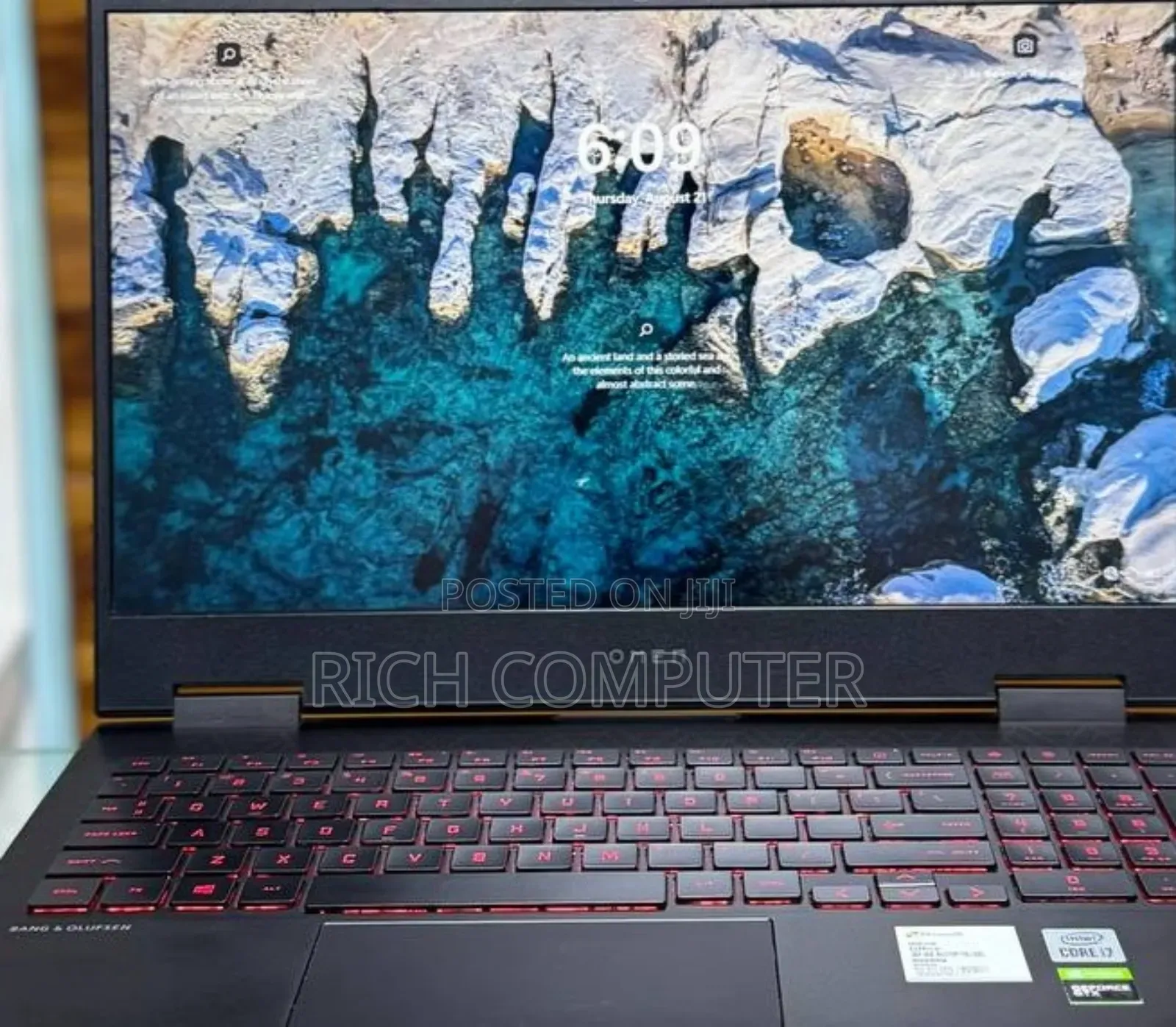 New Laptop HP Omen 15 16GB Intel Core i7 SSD 512GB