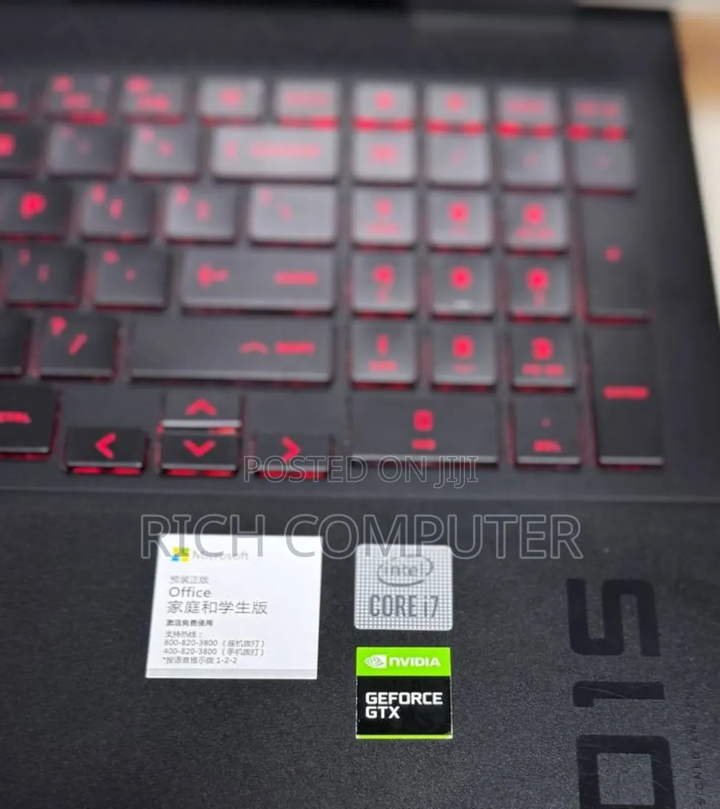 New Laptop HP Omen 15 16GB Intel Core i7 SSD 512GB