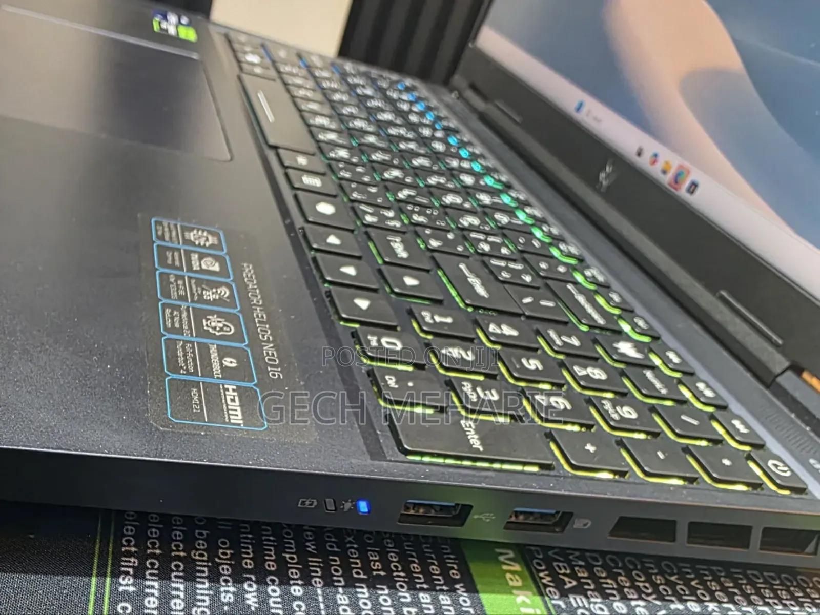 New Laptop Acer Predator Helios Neo 16 16GB Intel Core I9 SSD 1T