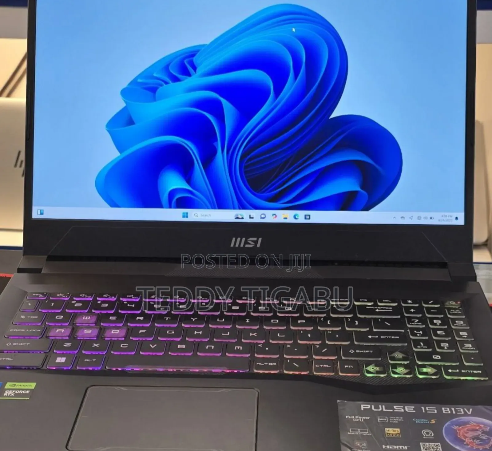 New Laptop MSI GF63 16GB Intel Core i7 SSD 1T